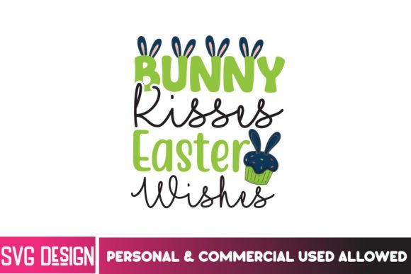 Bunny Kisses Easter Wishes SVG Design Review