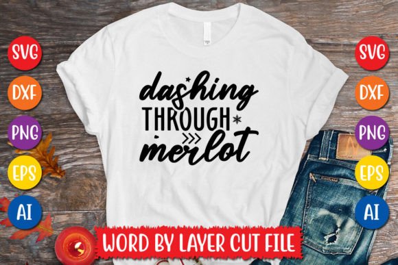 Dashing Through Merlot SVG Design Review