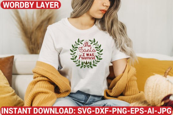 Dear Santa I Was Framed Svg Design: Graphics & Freebies Review