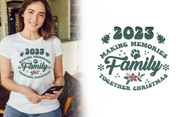 Family Christmas 2023 T Shirt: Graphics & Freebies