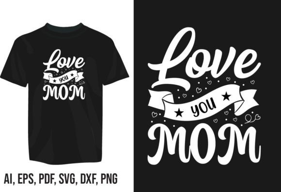 Mother Typography T-Shirt Design Graphics Review