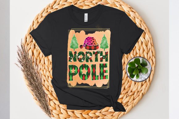 North Pole Sublimation Graphics Freebies