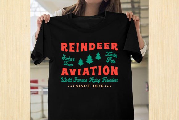 Reindeer Aviation: Free Christmas Graphics & Freebies