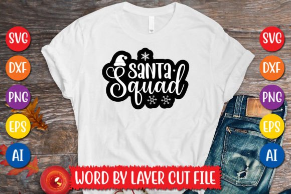 Santa Squad SVG: Freebies & Graphics