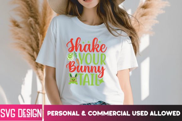 Shake Your Bunny Tail SVG: Graphics & T-Shirt Designs