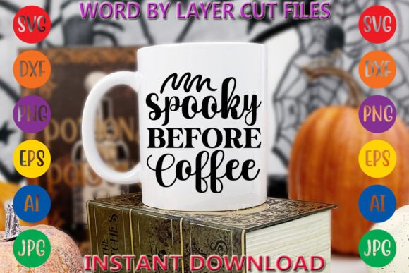 Spooky Before Coffee 2: Graphics & Freebies Review