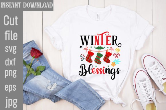 Winter Blessings SVG Cut File: Graphics & Freebies Review